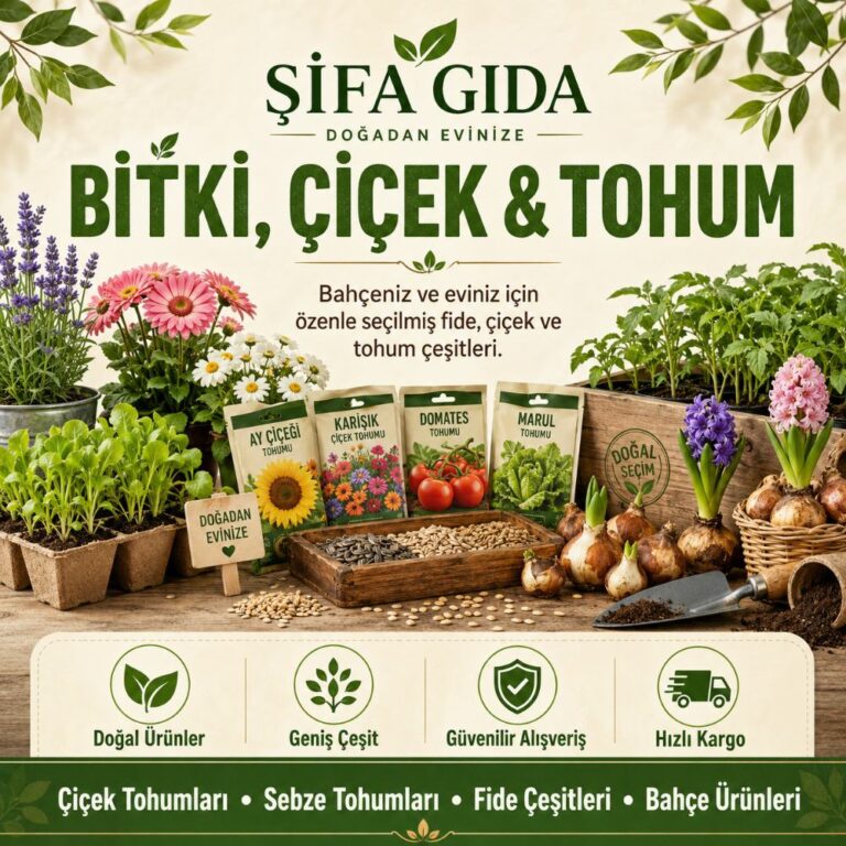 Bitki & Çiçek & Tohum