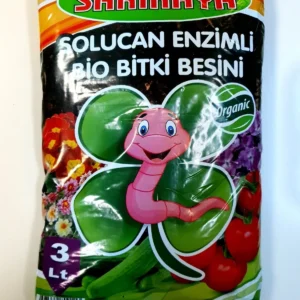 Sarıkaya Solucan Enzimli Bio Bitki Besinli Toprak 3 LİTRE